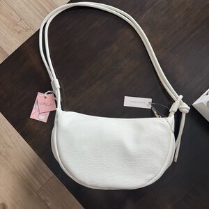 NEW! Anthro Mali + Lili Convertible White Bag